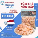 Tôm Thẻ Nõn Hấp (Vị Giòn - Ngọt)  - Túi 1kg