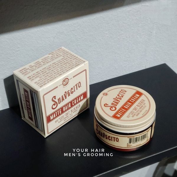  Suavecito Matte Hair Cream with DHT Blocker - 113g 
