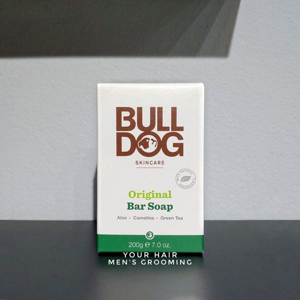  Xà phòng dưỡng ẩm da mặt & cơ thể cho da thường Bulldog Original Bar Soap - 200g 