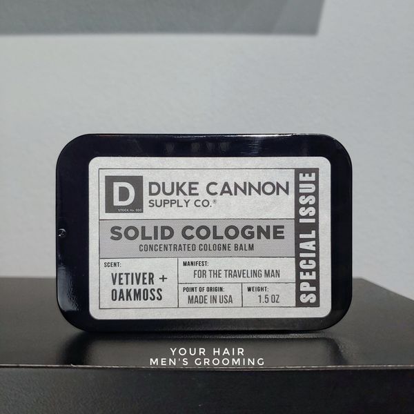  Duke Cannon SOLID COLOGNE - VETIVER + OAKMOSS - 42gr 