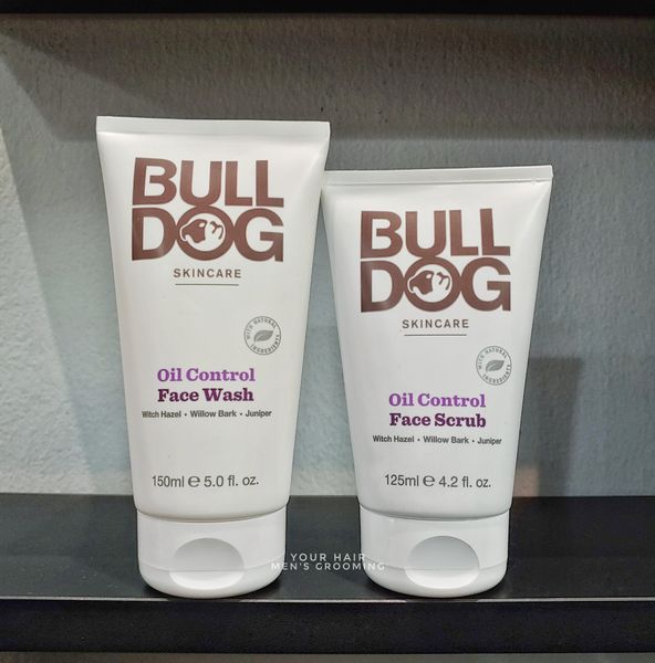  [COMBO da dầu] Sữa rửa mặt Face Wash 150ml và Tẩy da chết Face Scrub 125ml | Bulldog Oil Control 