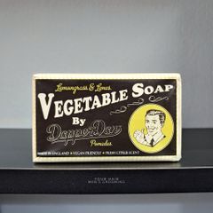 Xà phòng tự nhiên Dapper Dan Lemongrass & Limes Vegetable Soap - 190g | Mùi hương chanh sả