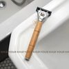 Dao cạo râu cho da nhạy cảm Bulldog Sensitive Bamboo Razor