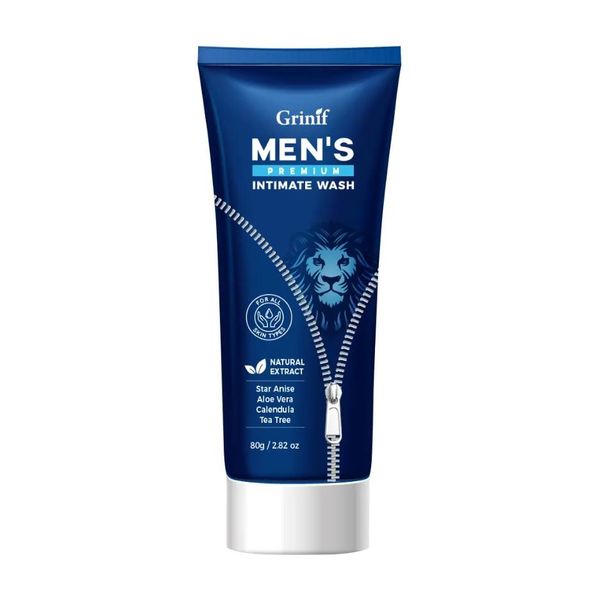  Dung Dịch Vệ Sinh Nam Grinif Men’s Premium Intimate Wash - 80ml 