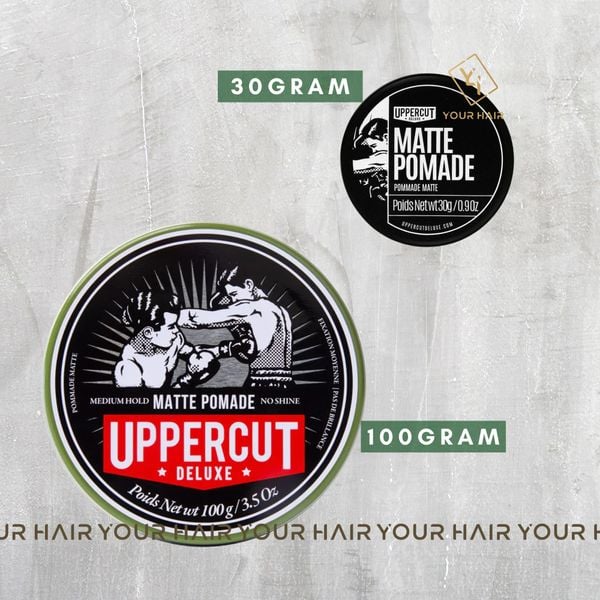  UPPERCUT Matte Pomade - 30g, 100g 