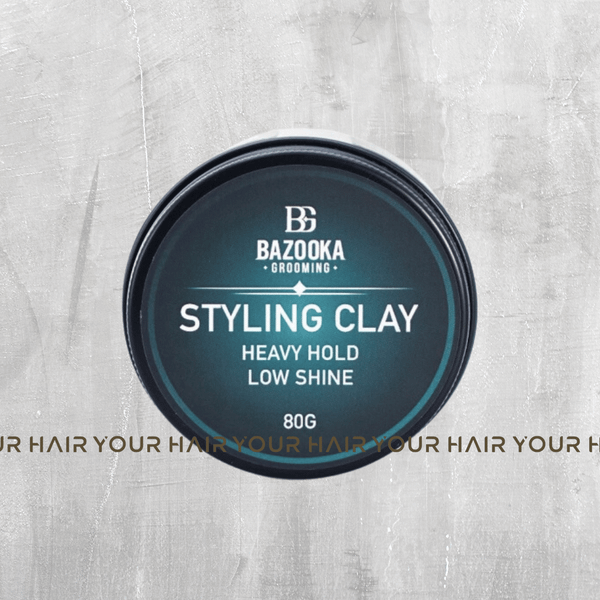  Sáp Vuốt Tóc Tạo Kiểu Tóc Bazooka Grooming STYLING CLAY 80g 