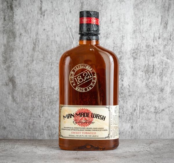  18.21 Man Made Wash 3 in 1 | Sweet Tobacco | Sữa TẮM GỘI XẢ 3 trong 1 