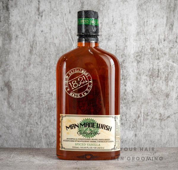  18.21 Man Made Wash 3 in 1 | Spiced Vanilla | Sữa TẮM GỘI XẢ 3 trong 1 