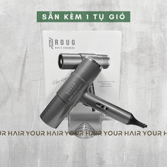[BẢO HÀNH 4 THÁNG] Máy sấy tóc Roug công suất 2000w Công nghệ Ion âm - Có sẵn tụ gió - 2 chiều nóng lạnh