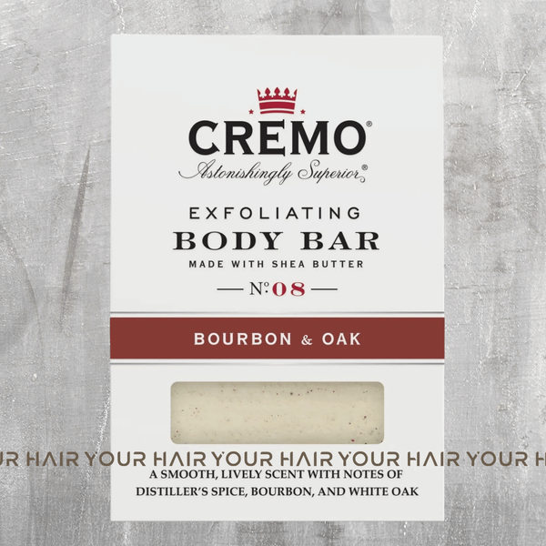  Xà phòng tắm CREMO No8 BOURBON & OAK EXFOLIATING BODY BAR 
