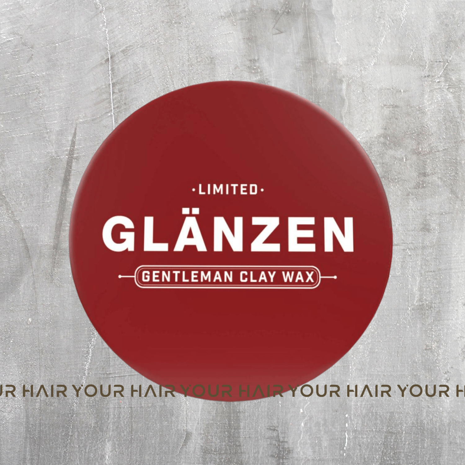 Sáp vuốt tóc Glanzen Limited Gentleman Clay Wax 2024 - 60gr