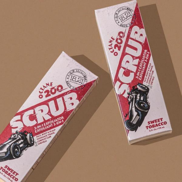  Tẩy tế bào chết cho Tóc - Da - Cơ thể18.21 Man Made Octane 200 Scub 178ml 