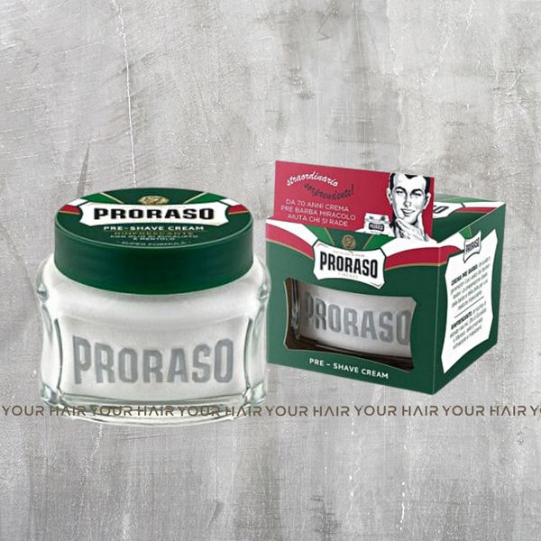  Kem làm mềm râu trước khi cạo Proraso Pre-Shave Cream Refreshing 100ml | Mùi Bạch đàn - Eucalyptus 