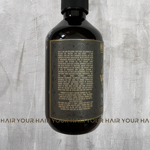  Xịt muối cho tóc dầu Valerie Sea Salt Spray Rusty Lab 300ml 