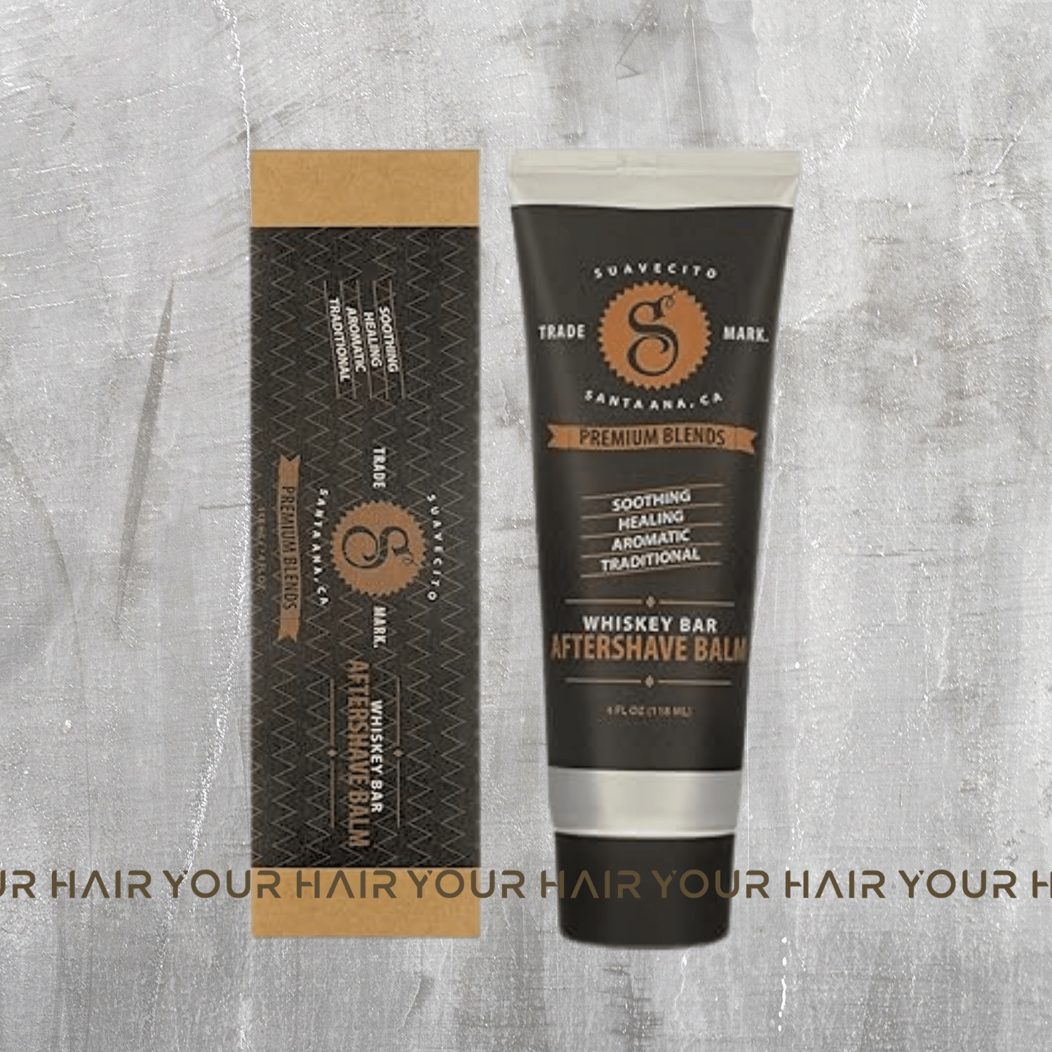 Dưỡng Da Sau Cạo Suavecito Aftershave Balm Whiskey Bar - 118ml