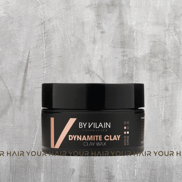  [Dùng Thử] 30ml | Sáp vuốt tóc By Vilain Dynamite Clay | Gold Digger | Silver Fox 