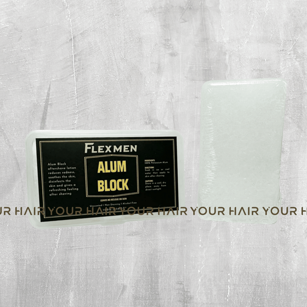  Phèn dưỡng da sau khi cạo râu Flexmen Alum Block - 100gr 