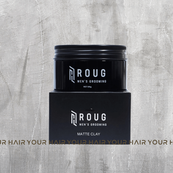  Sáp vuốt tóc Roug Matte Clay 90g | Tóc mỏng 
