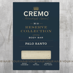 Xà phòng tắm CREMO RESERVE COLLECTION No18 PALO SANTO EXFOLIATING BODY BAR