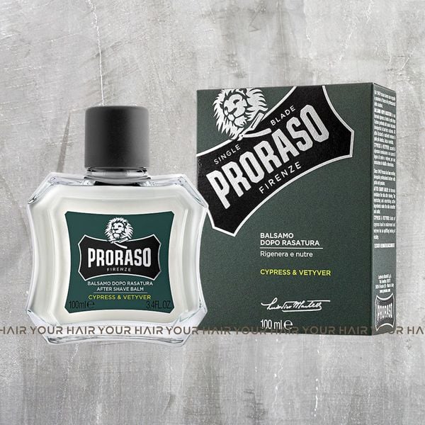  Kem Dưỡng Da Sau Cạo Proraso Single Blade Aftershave Balm Cypress & Vetyver - 100ml 