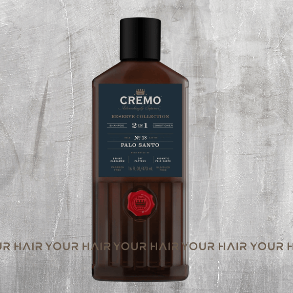  Dầu GỘI & XẢ 2 trong 1 CREMO RESERVE COLLECTION No18 PALO SANTO 2-IN-1 SHAMPOO & CONDITIONER - 473ml 