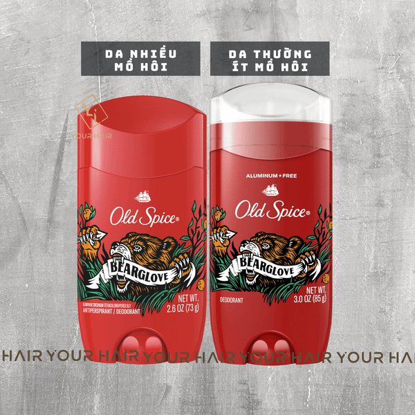  Lăn khử mùi Old Spice Bearglove - 73gr 