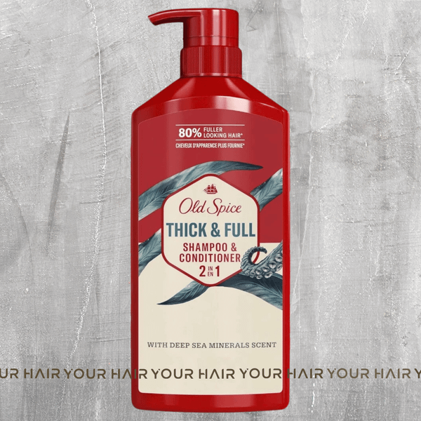  Dầu gội kèm dầu xả 2in1 Old Spice Shampoo & Conditioner Thick & Full - 650ml 