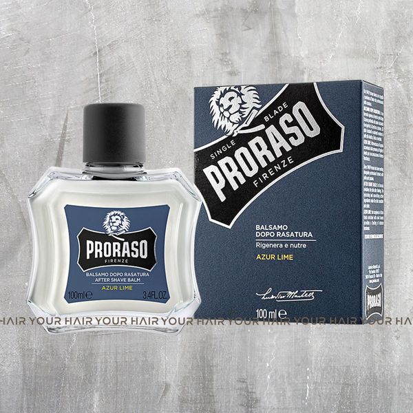  Kem Dưỡng Da Sau Cạo Proraso Single Blade Aftershave Balm Azur Lime - 100ml 