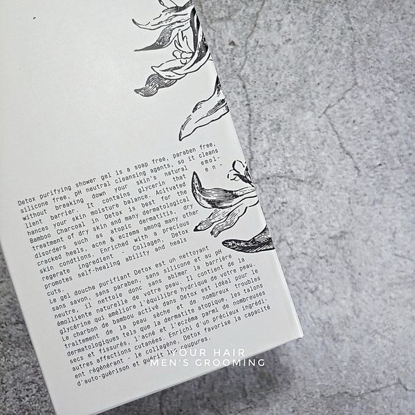  Sữa tắm khử độc da từ than tre hoạt tính Rusty Lab Detox - 500ml 