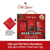 Set Hộp quà Sữa Tắm Old Spice Bearglove 473ml + Sáp Khử Mùi Bearglove 73g | Tặng kèm 1 Khăn Tắm Bandana