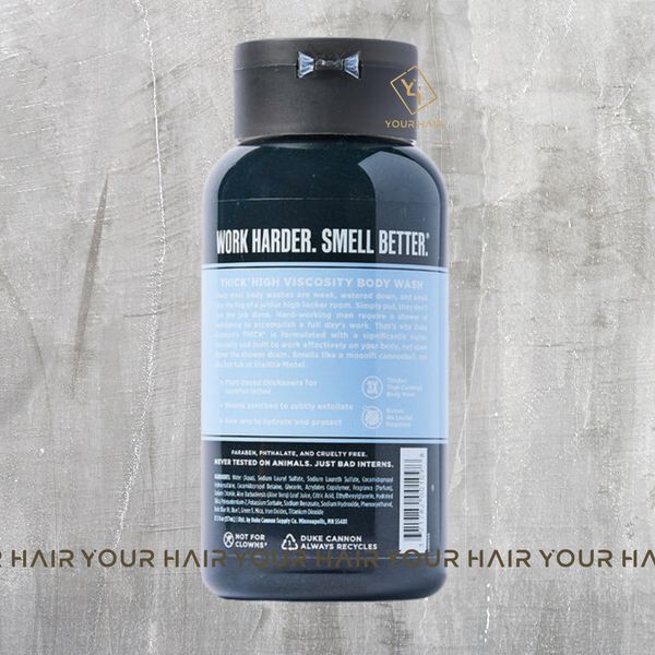  Sữa tắm Duke Cannon THICK HIGH-VISCOSITY BODY WASH - MIDNIGHT SWIM - 517ml 