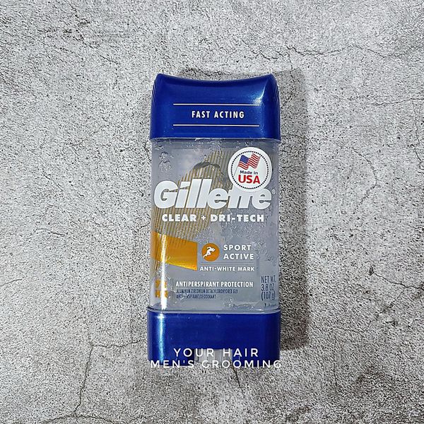  Gel Khử Mùi Giảm Tiết Mồ Hôi Gillette Clear + Dri-Tech Anti-Perspirant - 107g 