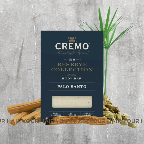  Xà phòng tắm CREMO RESERVE COLLECTION No18 PALO SANTO EXFOLIATING BODY BAR 