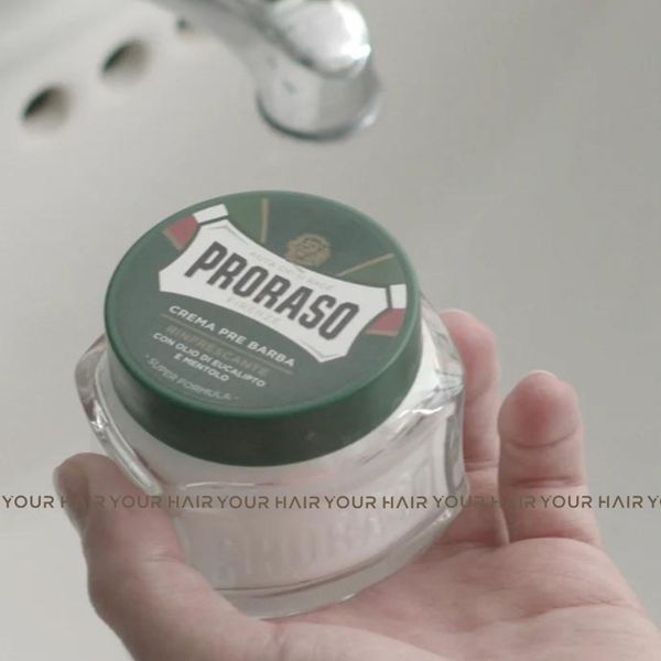  Kem làm mềm râu trước khi cạo Proraso Pre-Shave Cream Refreshing 100ml | Mùi Bạch đàn - Eucalyptus 