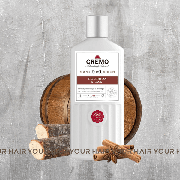  Dầu GỘI & XẢ 2 trong 1 CREMO RESERVE COLLECTION BOURBON & OAK 2-IN-1 SHAMPOO & CONDITIONER No.08 - 473ml 