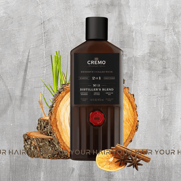  Dầu GỘI & XẢ 2 trong 1 CREMO RESERVE COLLECTION DISTILLER'S BLEND 2-IN-1 SHAMPOO & CONDITIONER No.13 - 473ml 