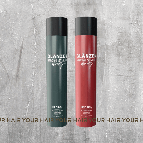  Gôm tạo kiểu tóc Glanzen - 380ml | Original, Prime Floral 