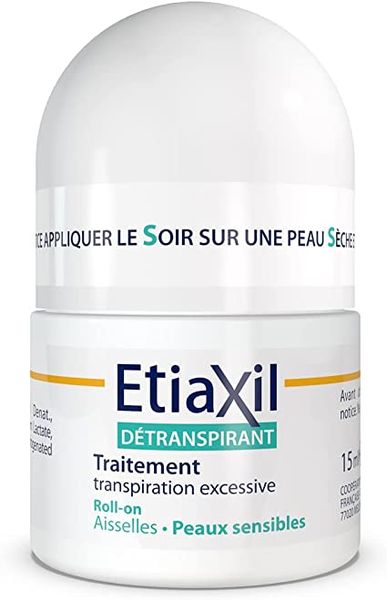  Lăn Khử Mùi Etiaxil Detranspirant Aisselles Peaux Sensibles (Xanh) - 15ml 