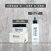 COMBO ROUG | Sáp vuốt tóc 90g - Gôm tạo kiểu 250ml - Xịt tạo phồng 150ml - Bọt tạo kiểu 150ml