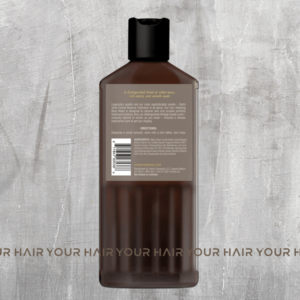  Sữa tắm CREMO RESERVE COLLECTION VINTAGE SUEDE No21 BODY WASH - 473ml 