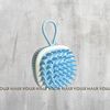 Lược gội đầu silicone massage thư giãn làm sạch da đầu | Hình vuông