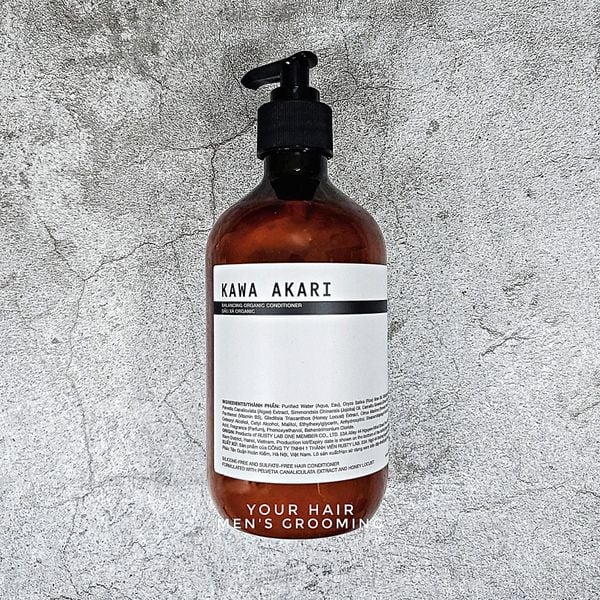  Dầu xả dưỡng mềm mượt Rusty Lab KAWA AKARI HAIR CONDITIONER - 300ml & 500ml 