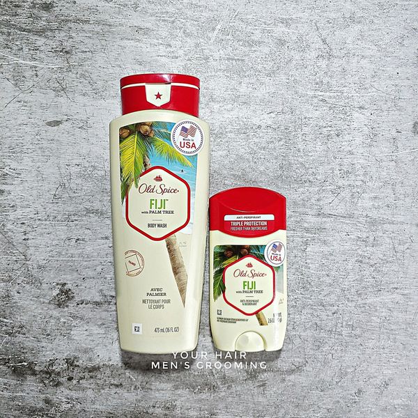  COMBO Hương Fiji Cây Cọ Biển | Sữa tắm & Lăn Khử Mùi Old Spice Fiji with Palm Tree 