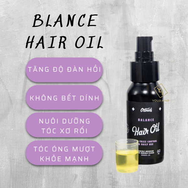  Tinh dầu dưỡng tóc cân bằng O'douds Balance Hair Oil - 60ml 