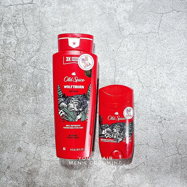  COMBO WOLFTHORN Cam Vani | Sữa tắm & Lăn Khử Mùi Old Spice WOLFTHORN 