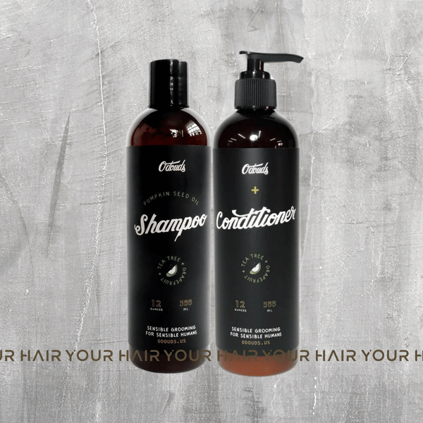  [ COMBO Gội & Xả ] Nuôi dưỡng mềm mượt tóc O'douds Shampoo - Conditioner - 355ml 