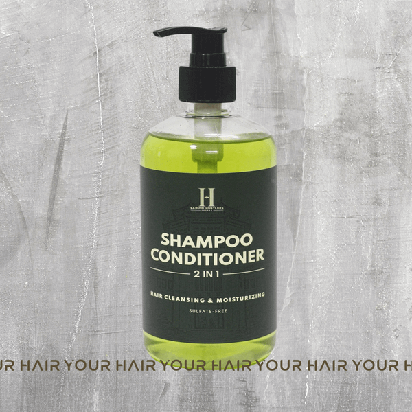  Dầu GỘI & XẢ 2 trong 1 Shampoo Conditioner 2 in 1 Saigon Hustlers - 500ml 