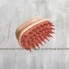 Lược gội đầu silicone massage thư giãn làm sạch da đầu | Hình bầu dục
