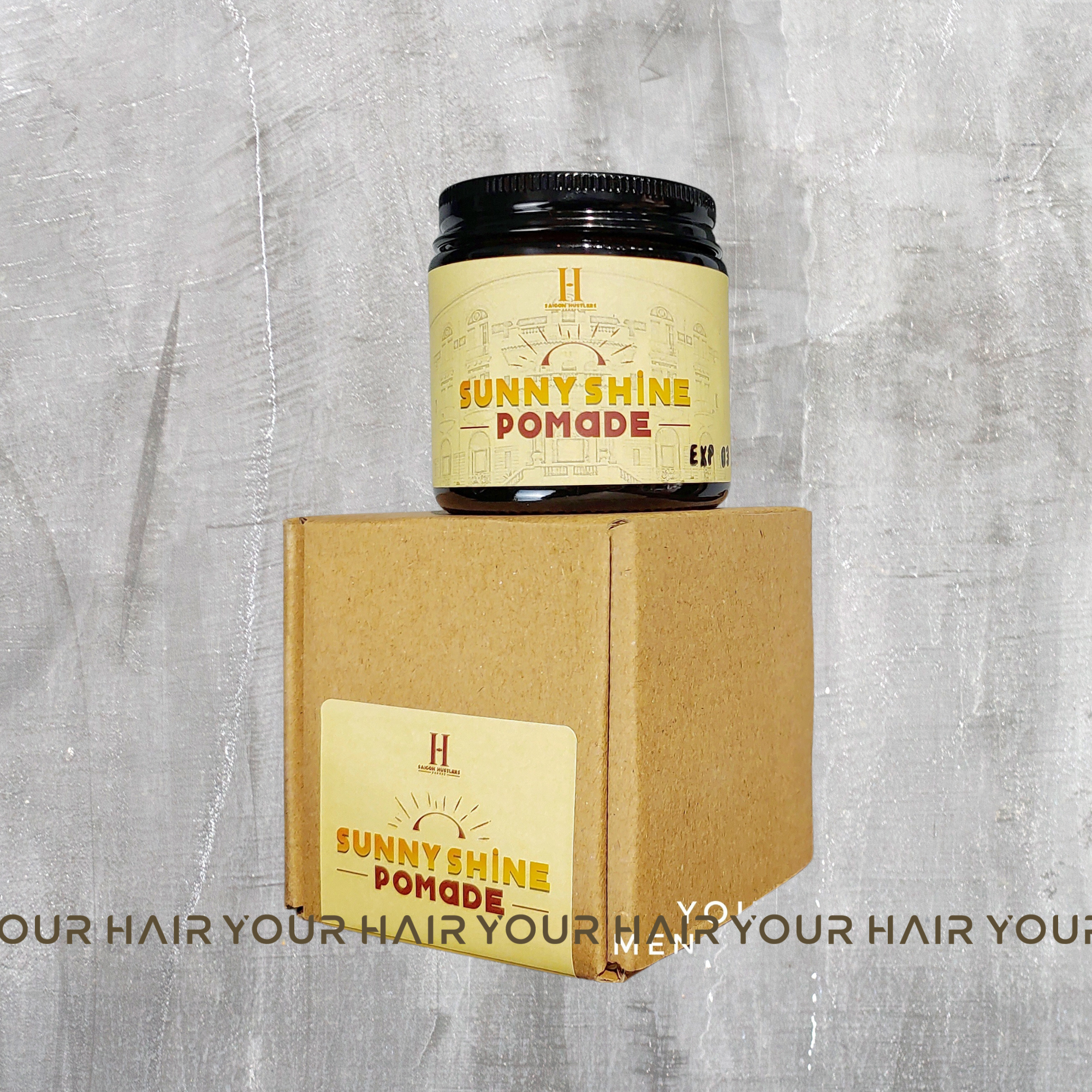 Pomade tạo kiểu SUNNY SHINE Saigon Hustlers - 100g