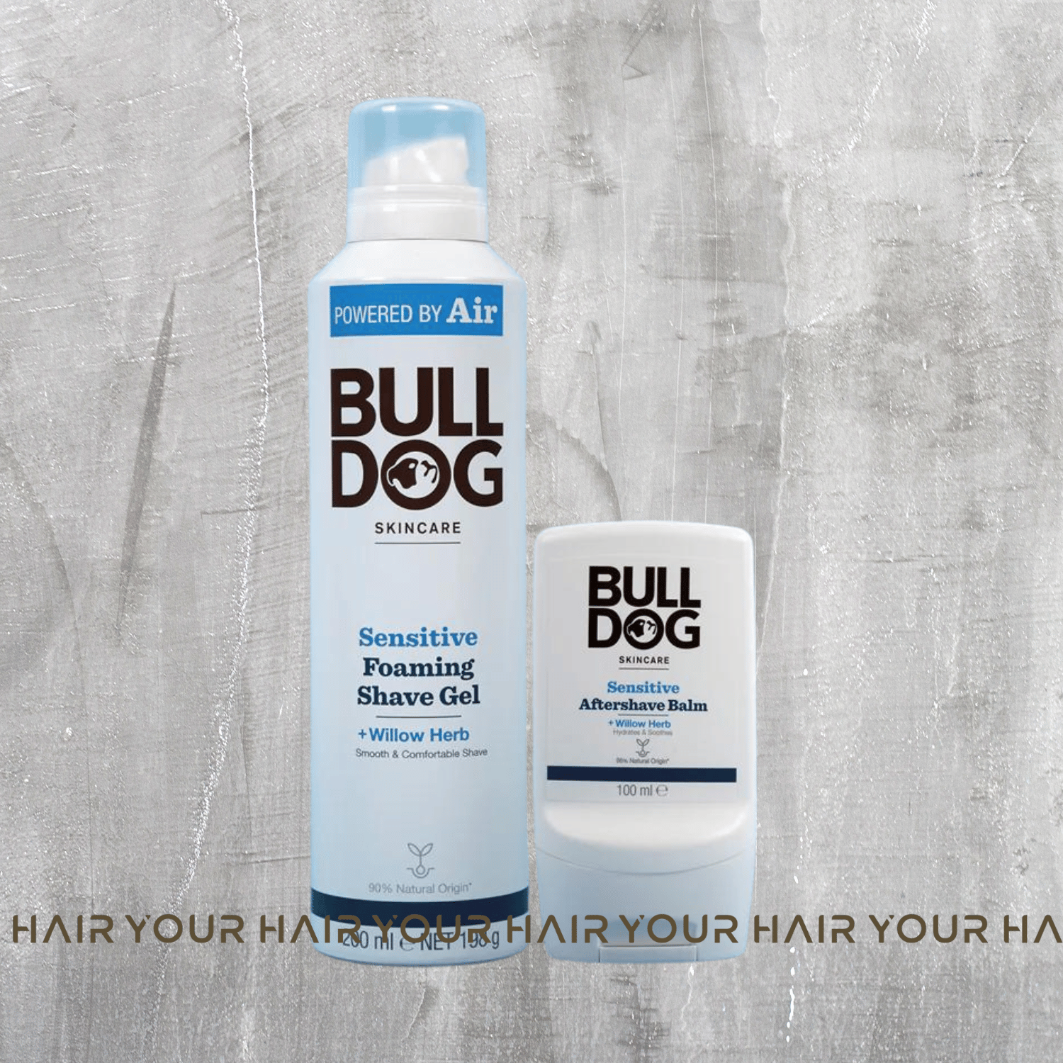Combo bọt cạo và kem dưỡng da sau cạo cho da nhạy cảm | Bulldog Sensitive Foaming Shave Gel & After Shave Balm